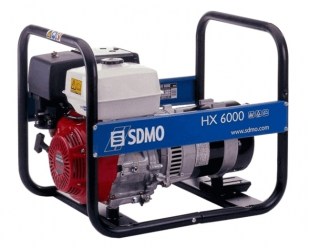 Бензиновий генератор SDMO HX 6000 C