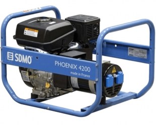 Бензиновый генератор SDMO Phoenix 4200